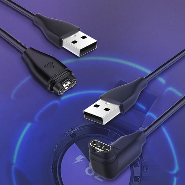 Bærbar USB C-klokkeladeradapter med forlenget kabel for 955 965 45 45S 245 null - Side bend