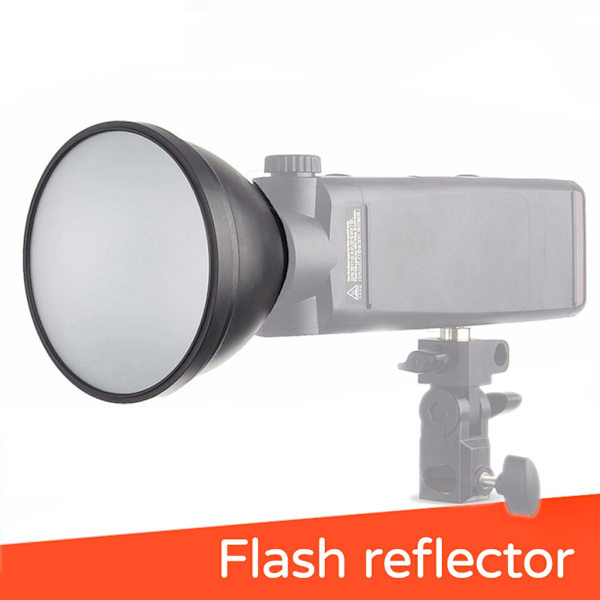 Godox AD-S2 Flash Reflektor Ljusdiffusionshuv för att Minska Röda Ögon och Få Bättre Bilder