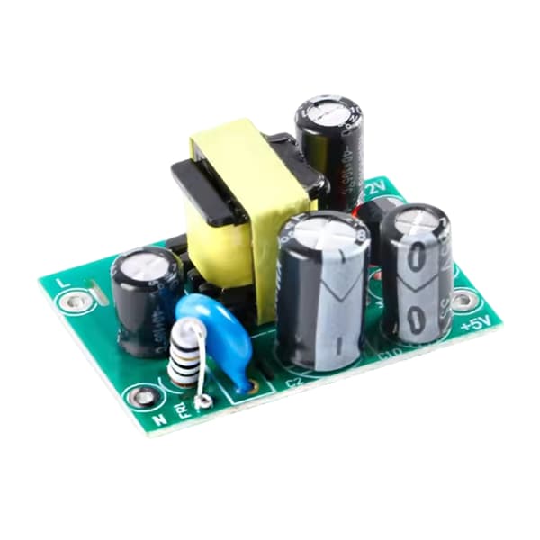 To udgangs ACDC-konvertermodulkort omdanner AC 110V 220V til stabil DC5V og 12V strømforsyning