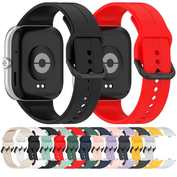 Unisex Bælte Vaskbare Stropper Armbånd Åndbart Til Ur 5/4 Ridsefast Black