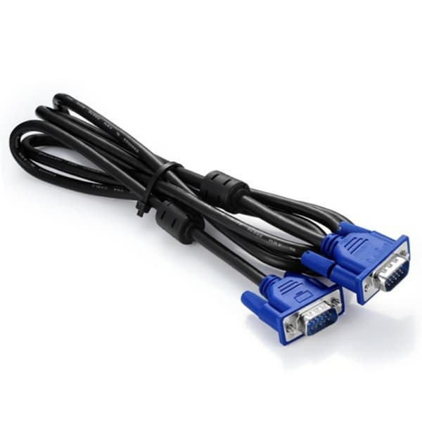 VGA-kabel VGA han til han forlængerkabel til pc-skærme projektorforbindelse 3m
