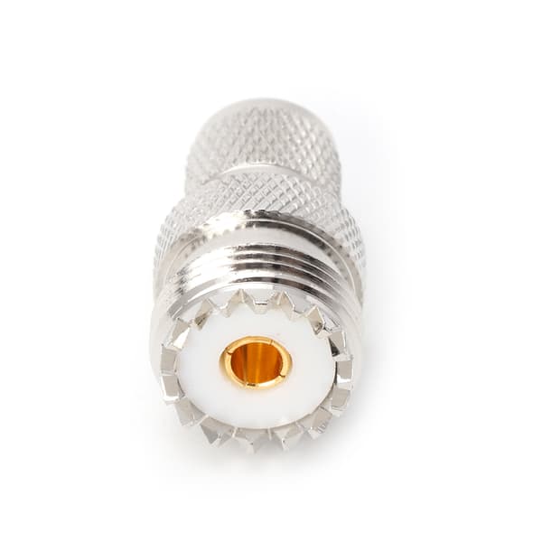 Mini UHF Han til UHF Hun Jack Lige RF Konnektor Koaksial Konverter Adapter