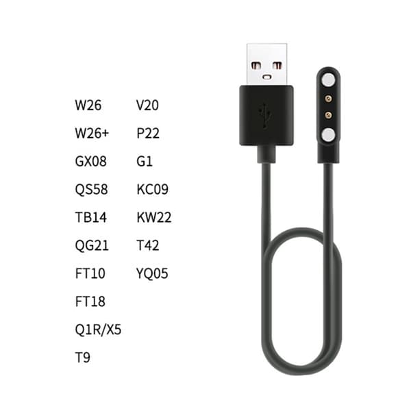 Datakabelhållare USB Snabbladdningsfäste - Strömladdare Adapter för W26/W26+