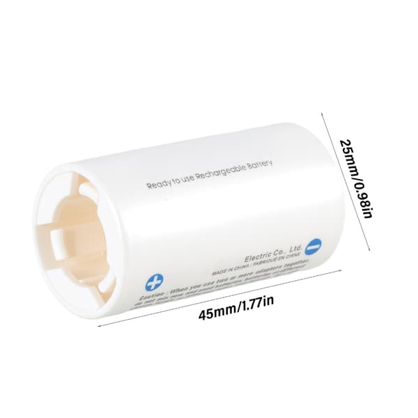 Flerbruks LR6 AA til LR14 C Batteriadapter, Transformer dine LR6 Batterier Forbedrer Enhetskompatibilitet