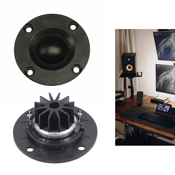 66mm 6Ohm 30W Full Range Högtalare Runda Högtalare 2 tum Dynamiska Spolar