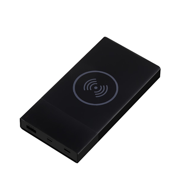 Snabb Laddning 18650 Powerbank 3.0 Typ C Fodral Batteriladdningsförvaringslåda Trådlös Powerbank Extern Batteribank White