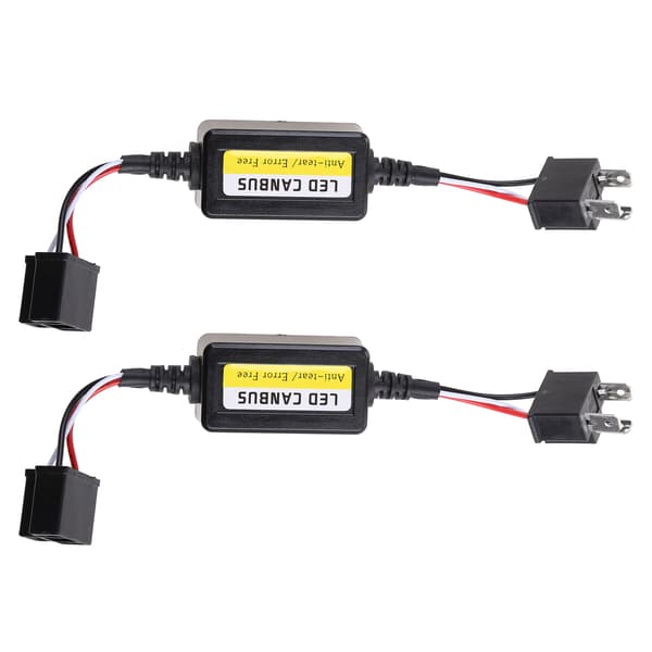 2 st Bil LED Strålkastare Canbus Decoder Canceller Felfri Anti-flimmer Resistor