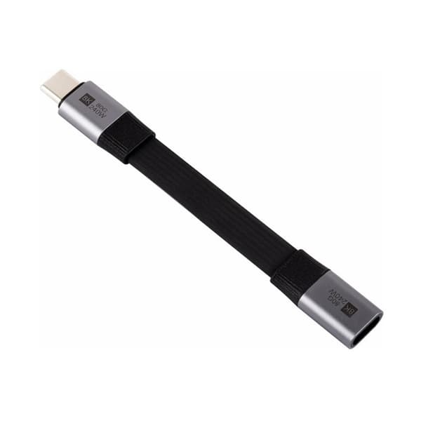 USB4 V2.0 Typ C förlängningskabel 80 Gbps dataöverföring 8K videostöd TPE-material null - A