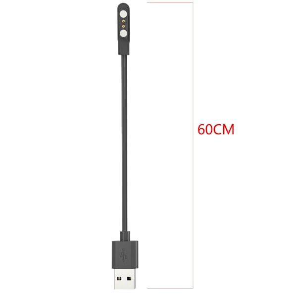 Laddare Strömadapter Hållbar Kompatibel för Tank T2 Magnetisk USB Snabbladdningskabelhållare Fäste Smartwatch Station