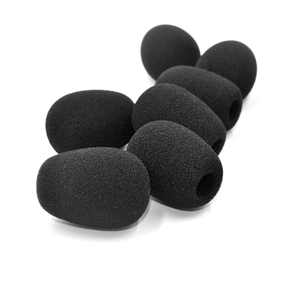 5-pack Vindskyddande Mikrofonöverdrag för BlackShark V2 Pro Headset Professionella Mikrofonöverdrag Reducerar Effektivt Brus