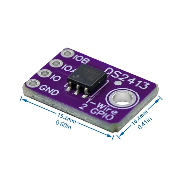 DS2413 Fleksibel Programmerbar To GPIO Interrupts Board Til Indlejrede Systemer