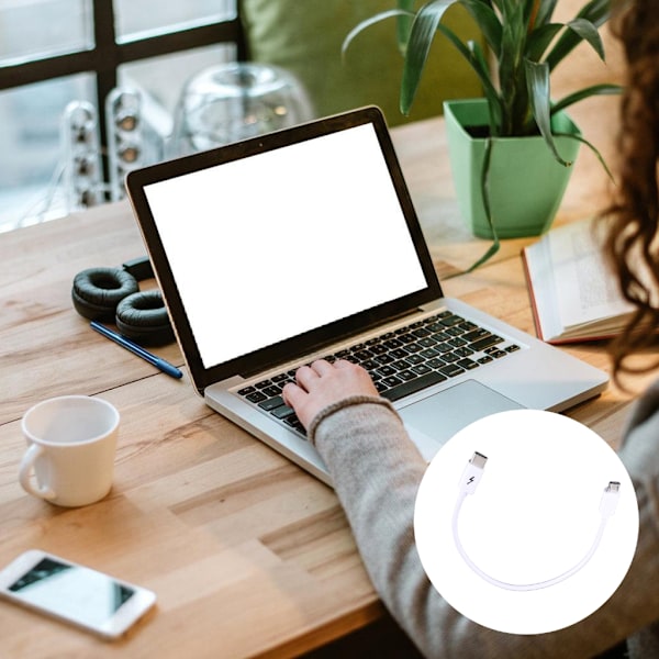 USB C till USB-kontaktkabel Typ C till USB-kabel för användning på resan