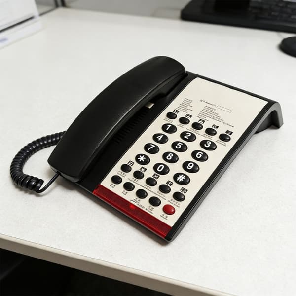 Hoteltelefon til gæsteværelser til hurtige opkald og flere udvidelser