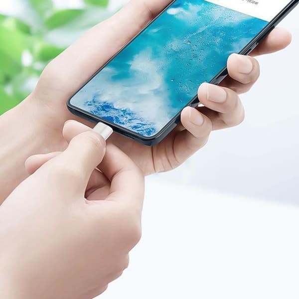 Bärbar USB till USB Typ C Kabel Snabbladdning & Dataöverföring 66W 6A Datakabel för Typ C Surfplattor Telefoner Högtalare 2m