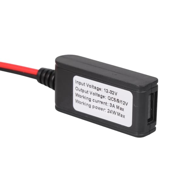 XT60-plugg til USB QC3 0 ladekabel for telefoner, nettbrett og småapparater