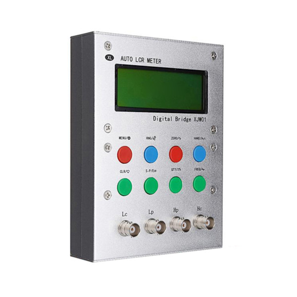 LCR Tester ESR Meter Digital Bridge LCD Display LCR Multimeter med Strømkabel 1