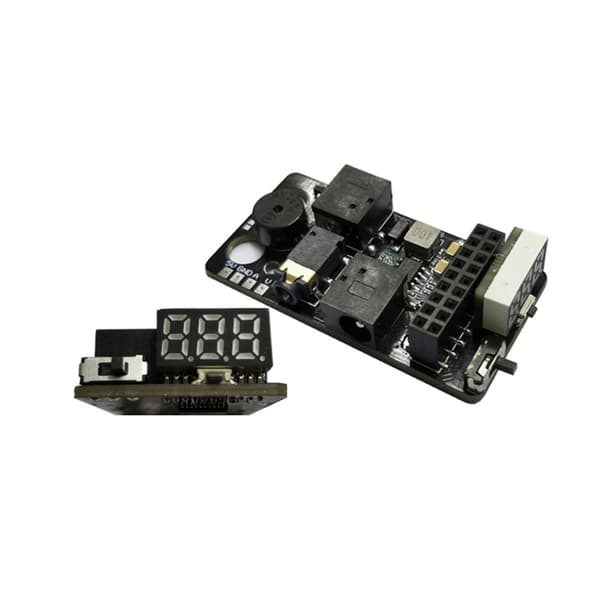 5.  8G Digital til Analog Konverteringsmodul for FPV-briller med Spenningsdisplay og DVR-støtte