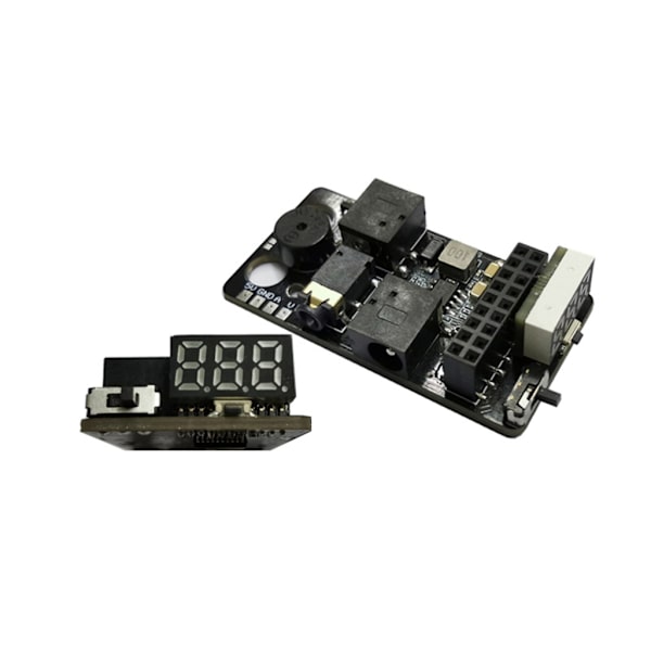 5.8G Digital til Analog Konverter Modul til FPV-briller med Spændingsdisplay og DVR-support