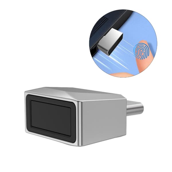 USB C Fingeraftrykslæser Fingeraftryksscanner For Ubesværet Window-enhed