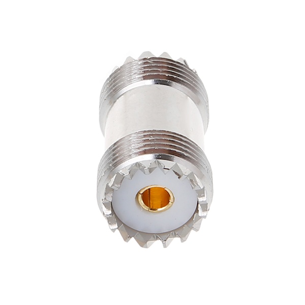 UHF SO239 Hun Til Hun Jack Panelmontering RF Koaksial Adapter Stik Lige