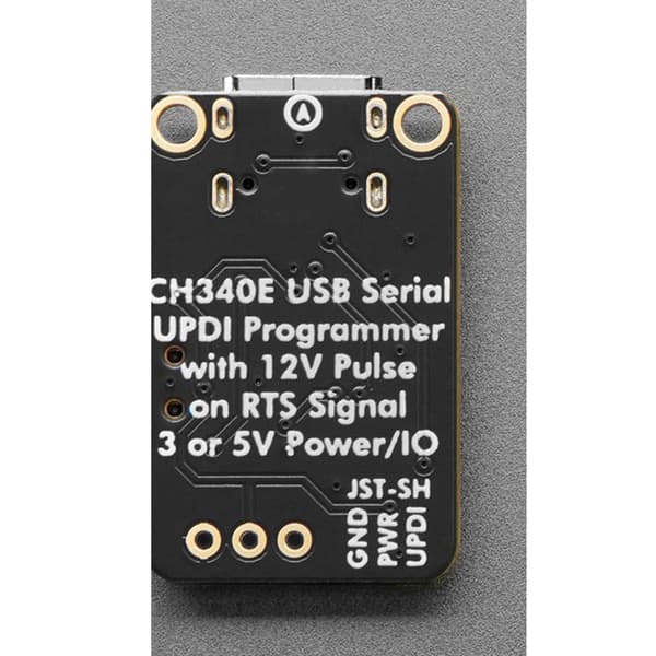 Liten UPDI USB-programmeringsverktøy inkluderer kort ledning for kretsutvikling