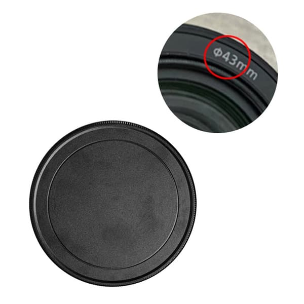 Objektivdæksel, støv- og ridsebeskyttelse, flere størrelsesmuligheder til DSLR-teleskoper null - Lens cap 77mm