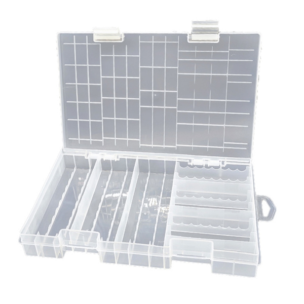 Batteriopbevaringsboks til 60 AA 40 3A Batterier Container Letvægtsdesign