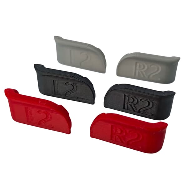 Spelkonsol Plastknappskydd Halkfri Design Speltillbehör Grey