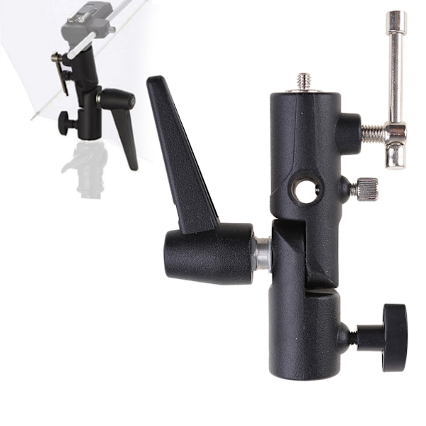 Blixtfäste för Skohållare, Paraply, Ljusstativ, Tripod, H-Typ Bas