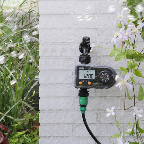 Ventil Slang Sprinkler Timer Bevattning Controller System Batteri Trädgård Automatisk