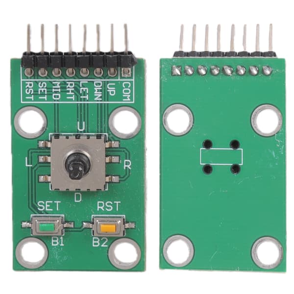5-vejs Navigationsknapmodul Multidirektionel Til Menubrowsing Joystickmodul Green