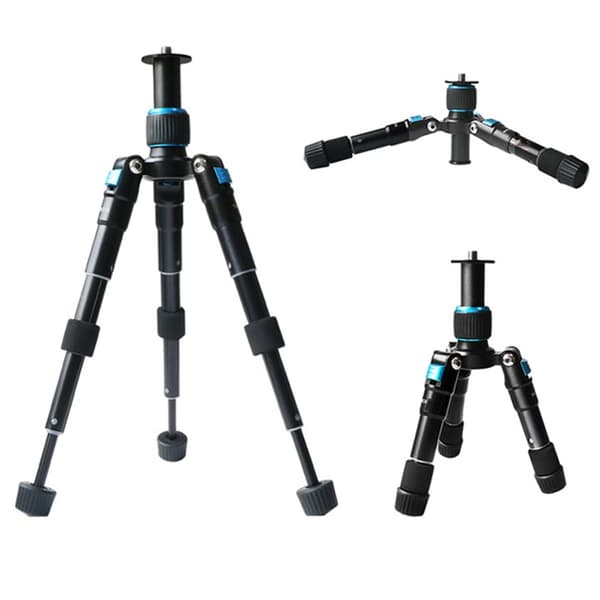 Professionelt Mini Kamerastativ Kompakt Foldbart Tripod Til Rejsefotografering