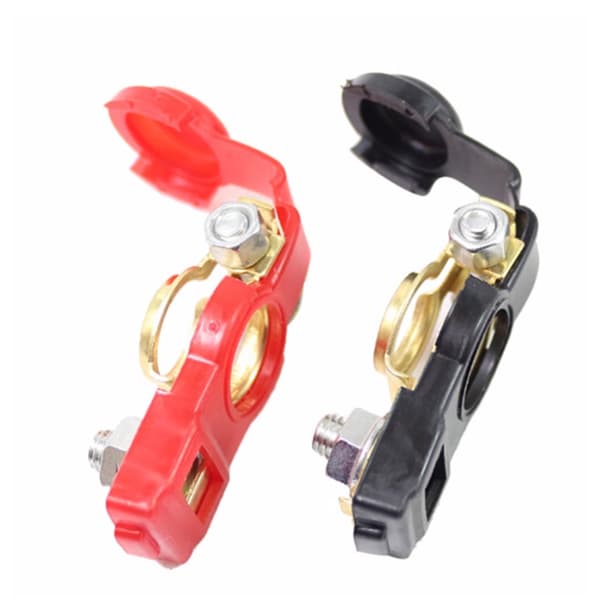 Bil Auto Quick Release Batteripolsko Klemmer Til 12V 24V Køretøj Small diameter Alloy model
