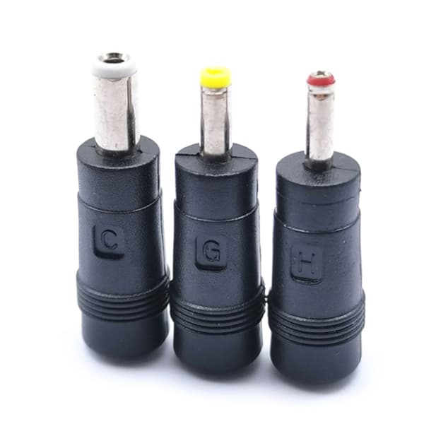 DC5521 til DC4017 Konverter Adapter Strømkonverteringshode for Ulike Bærbare Datamaskiner 4.0X1.7