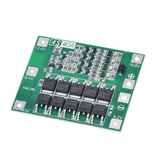 Litiumbatteri 18650 Lader PCB 4S 40A For Drillmotor 16.8V Balansemodul null - Enhancement Board