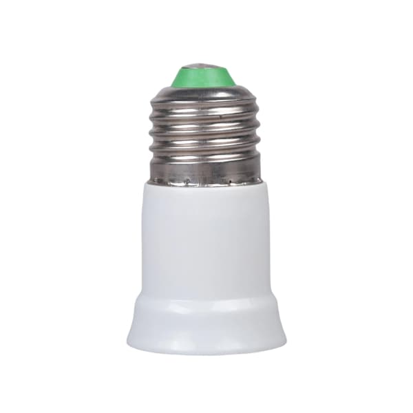 2 STK E27 Lampefatningsforlænger E27 Lysfatning Egnet til LED-pærer 65mm