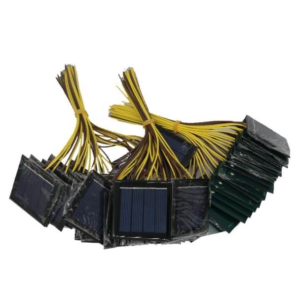Olje-resistent Solar Droplet Panel 2V 100Mah Polykrystallinsk Solcellepanel
