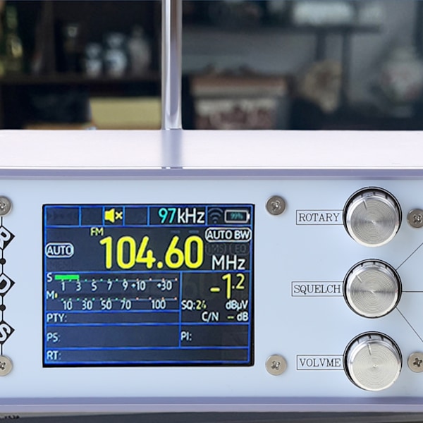 Plast DIY Skrivbordsradio TEF6686 Bekväm Automatisk Funktion för Hemmet