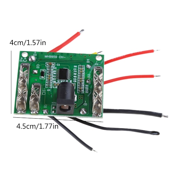 5S 18/21V 20A Li-Ion Litiumbatteri för Skyddskretskort BMS-modul