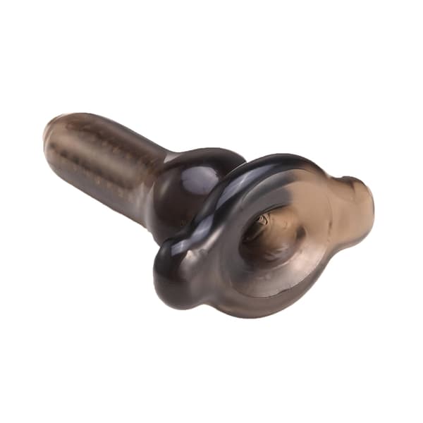 Silikone Anals Plug Hul Anals Butt Plug Sleeve Extender Velegnet til Begyndere Black