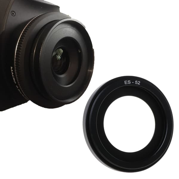 Metalmodlysblænde til ES-52 40mm 2.8 objektivmodlysblænde erstatter