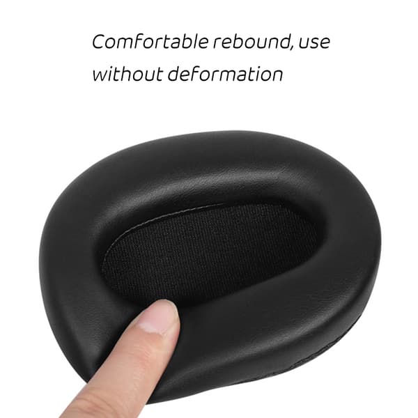 Hodetelefon Øreputer Ermer for WH-CH710N Hodetelefon Øreputer Øremuffer Ermer Black