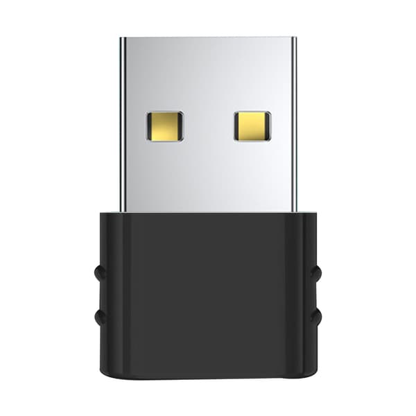 USB C Hunn til USB Hann Adapter USB Type C til USB 2.0 Adapter Konverter for Bærbar PC 480Mbps Black