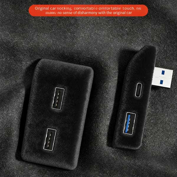 Hanskeromforlenger Dock Sentral Kontroll Splitter USB Shunt Hub Flocking Adapter null - Old 1style