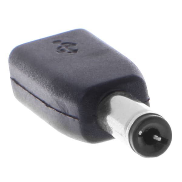 DC 5.5x2.1mm Hanstik til Micro USB Hunstik Adapter Opladningskonverter