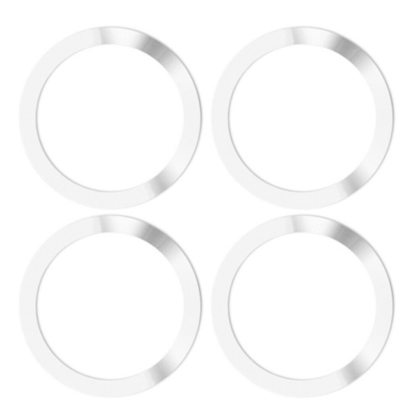 4PCS Professionell bil magnetisk trådlös laddning speciell nano-fri metalljärnring