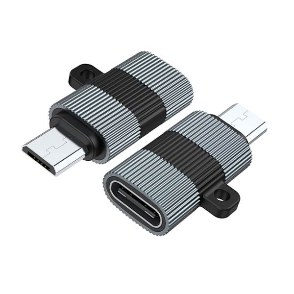 USB C Hun til MicroUSB Han Adaptere Type C til MicroUSB Oplader Adaptere til Telefon null - Android male
