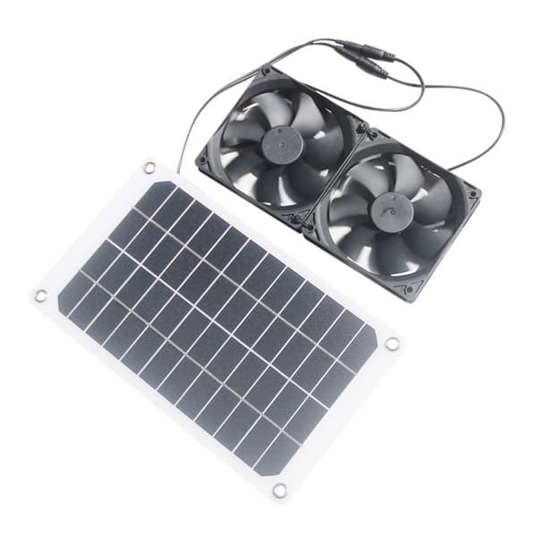 Clean Energy Solpanel 10W Ventilator Combo til Effektiv Køling i Små Områder