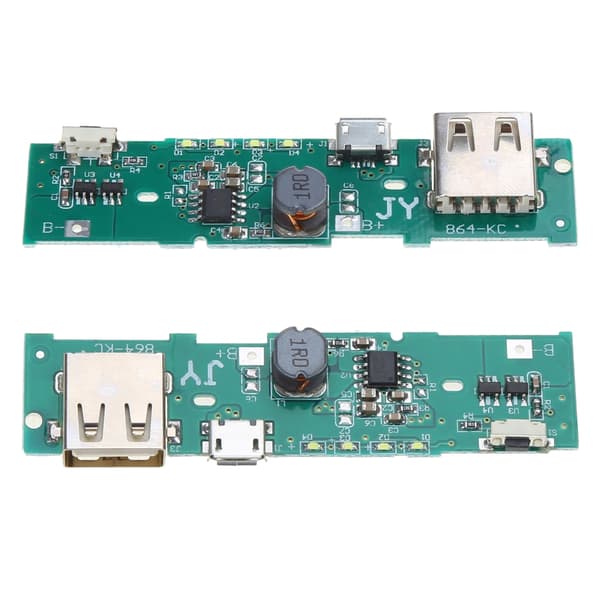 5V 2.1A Powerbank Oplader Modul PCB DIY Lithium Batteri Board Til