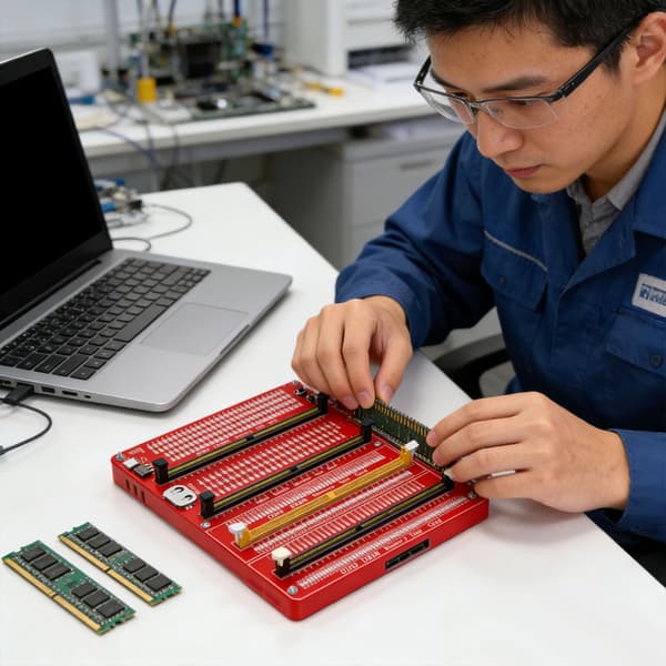 Effektiv DDR3 DDR4 DDR5 UDIMM RDIMM Hukommelsestester til PC og Teknikere